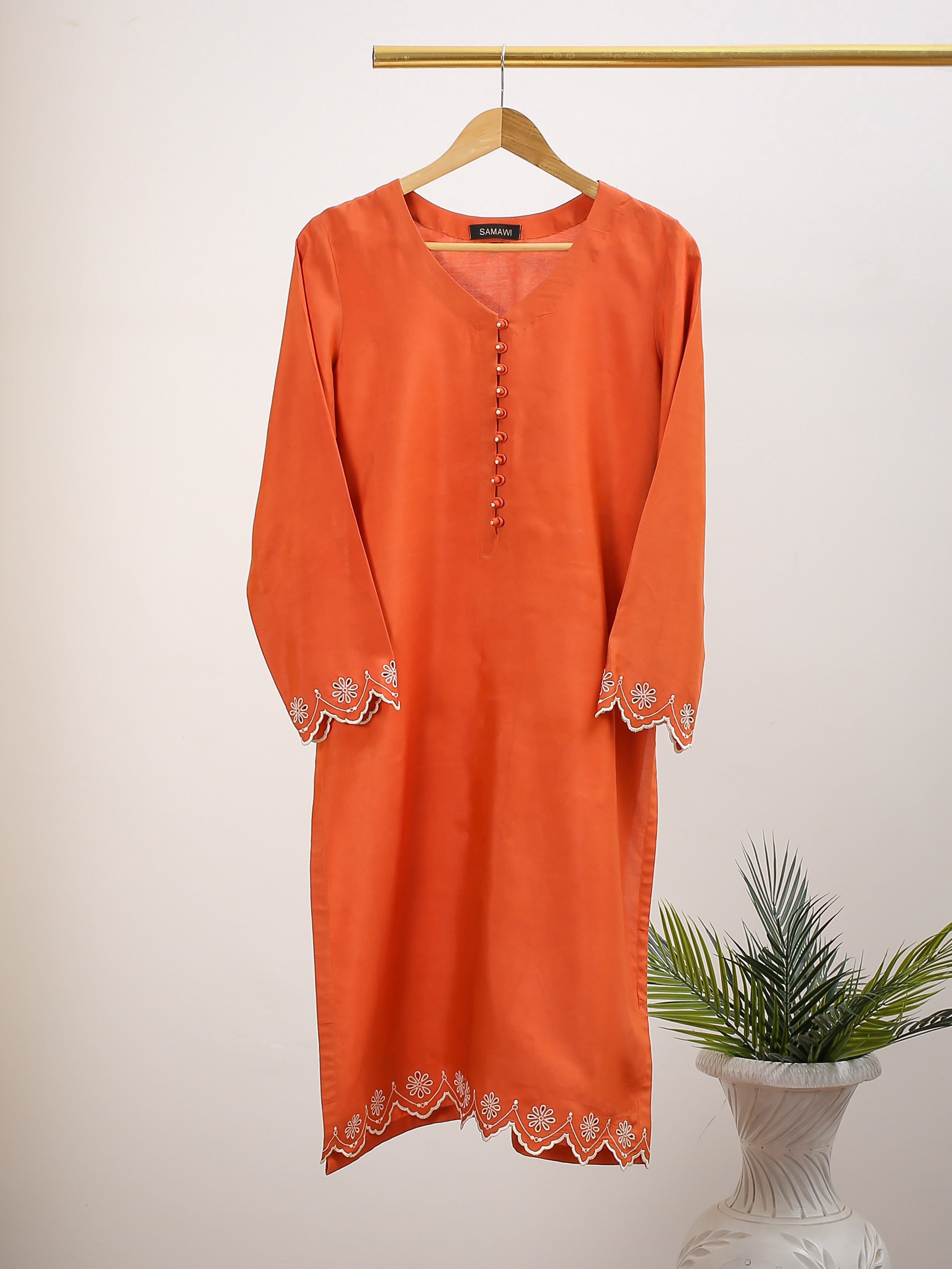 Naranj Rang Kurta