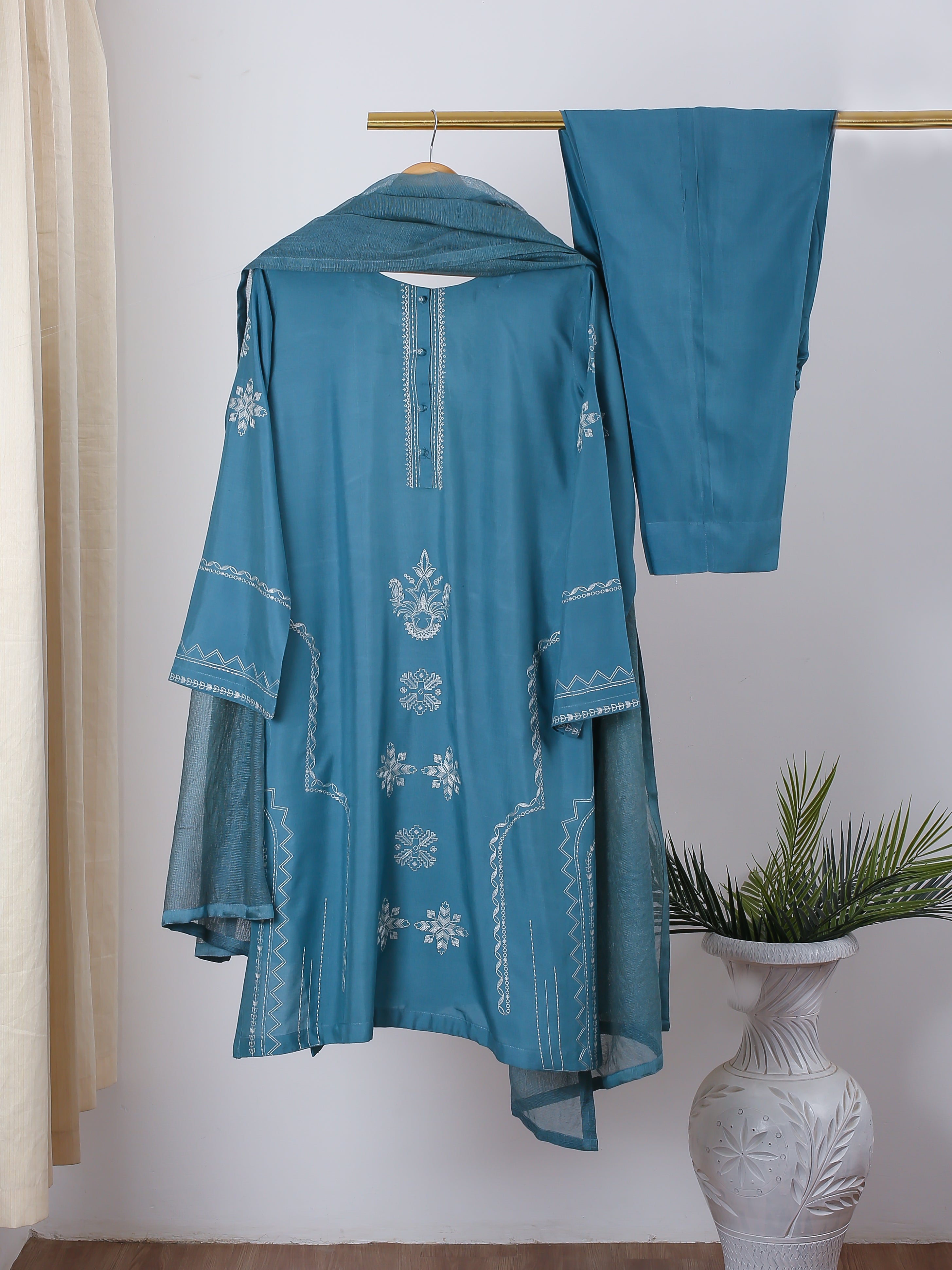 Cobalt Kurta