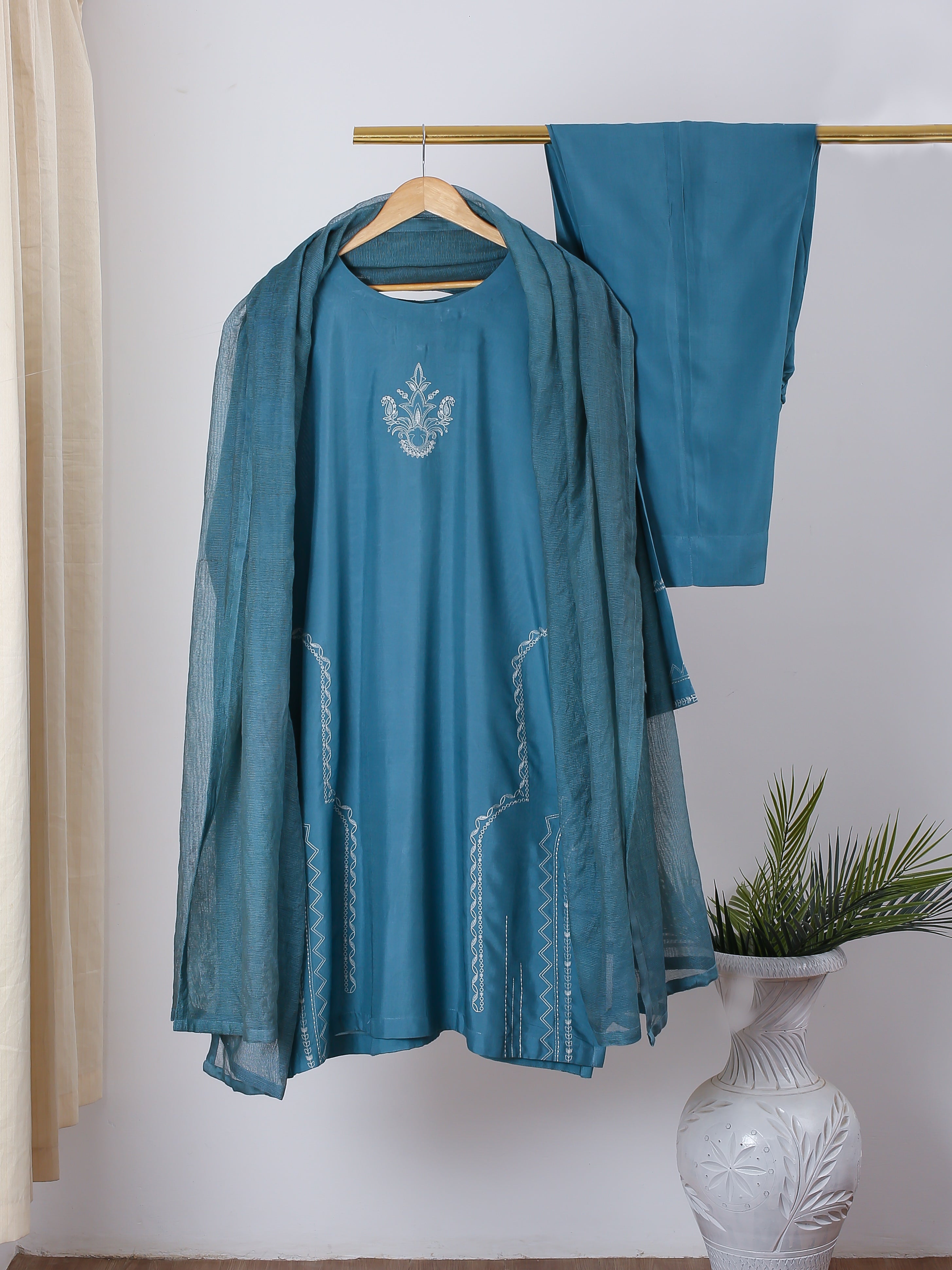 Cobalt Kurta